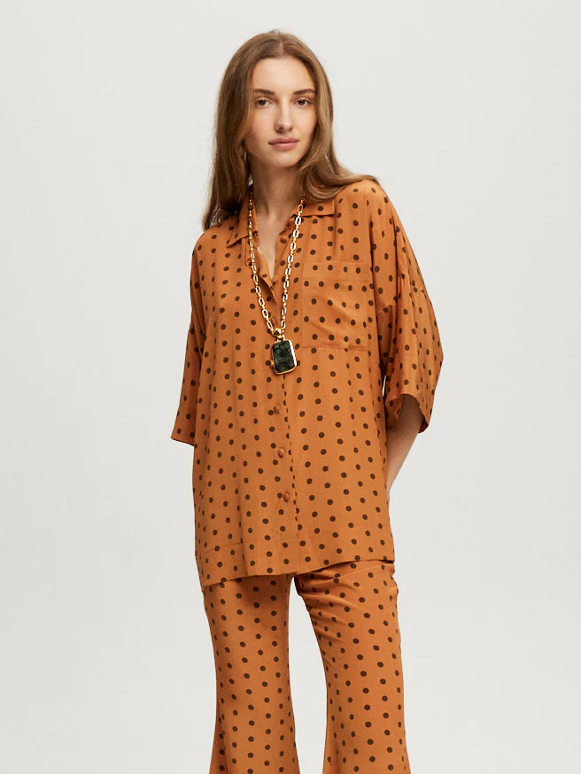 CHEMISE ZAOUA CARAMEL