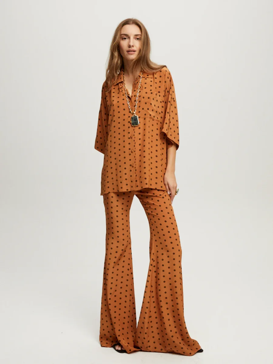 PANTALON ZAOUA CARAMEL – Image 3