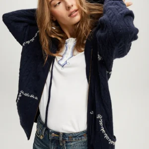 GILET CAPUCHE AMA NAVY