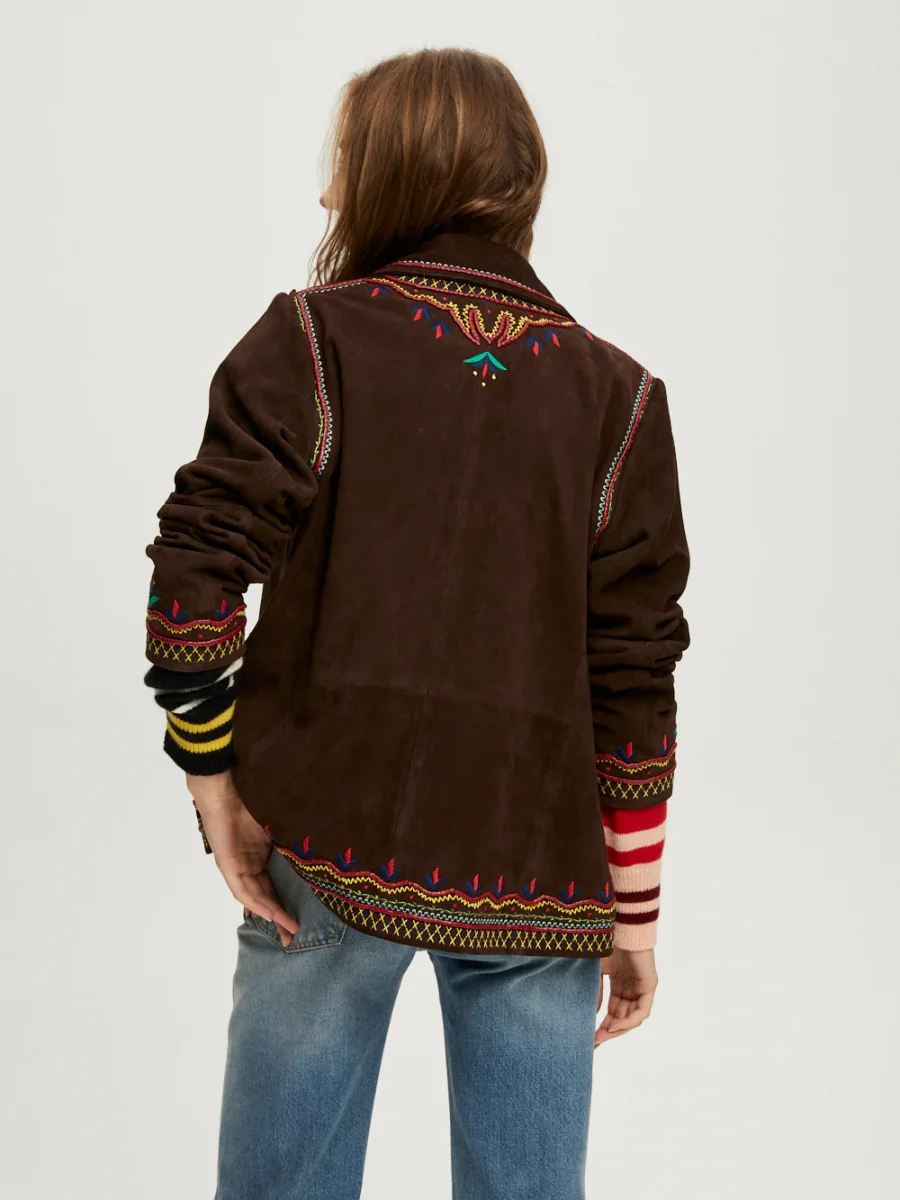 VESTE VOLGA MARRON – Image 7