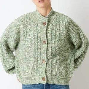 CARDIGAN ROY CHINÉ GREEN