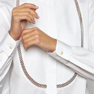 CHEMISE PAINTER AJOURÉE