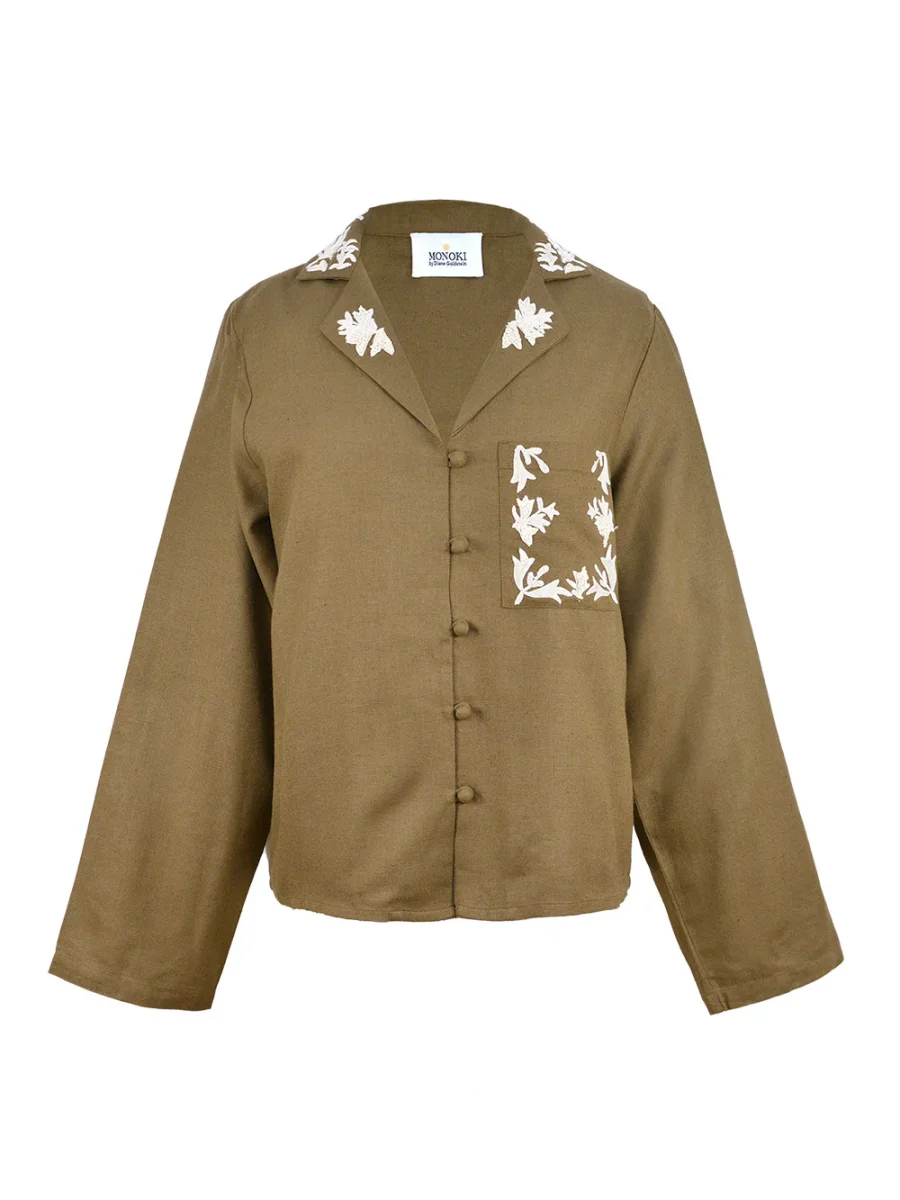 CHEMISE MACHA KAKI – Image 2