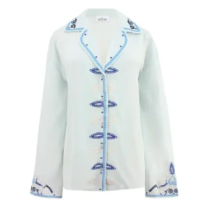 CHEMISE SUZANNE BLEU