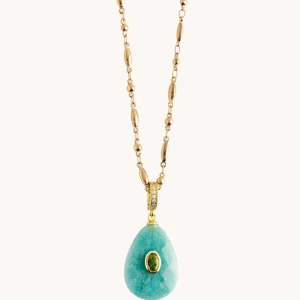 VIRGINIE BERMAN - COLLIER EN AMAZONITE