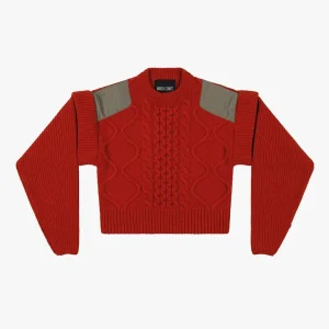 PULL TORSADÉ CREW AMBER