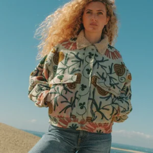 L'ÎLE BLEUE -  BLOUSON JIM FOURRÉ SUZANI