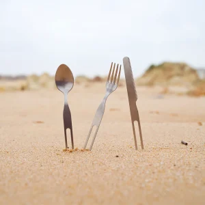 Couverts nomades inox recyclé Gobi