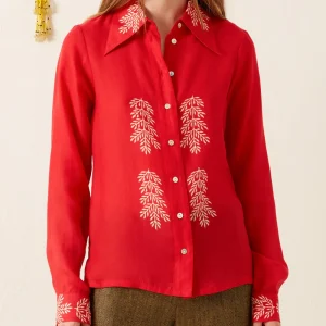 CHEMISE DOLLY RED CHERRY