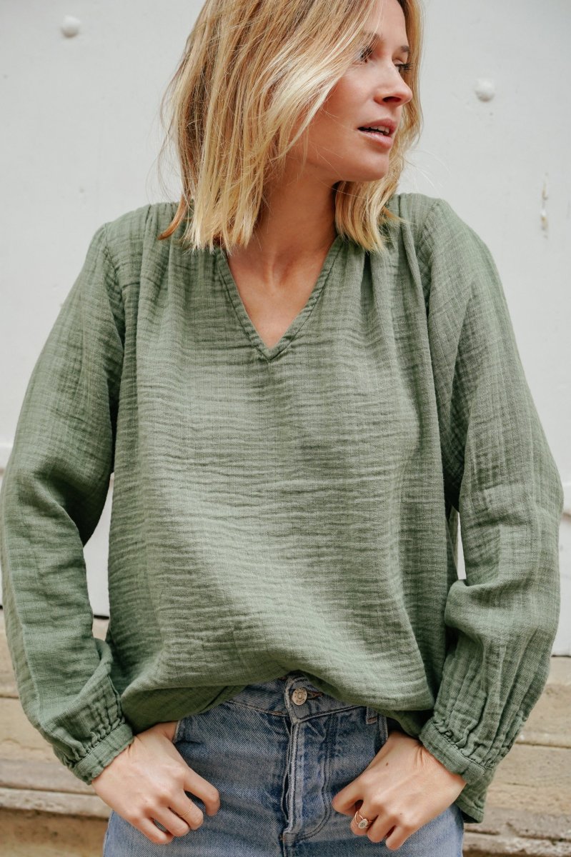 L'ÎLE BLEUE - Blouse Amélie – Image 6