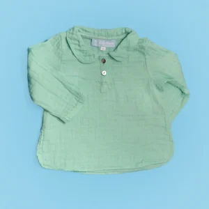 L'ÎLE BLEUE - Chemise Eugène Vert