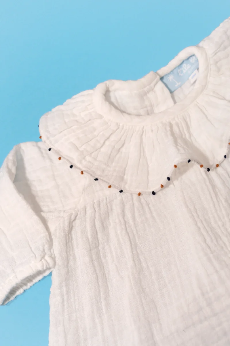 L'ÎLE BLEUE - Blouse Lou Multi Bébé – Image 3