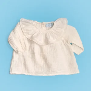 L'ÎLE BLEUE - Blouse Lou Gaze de Coton