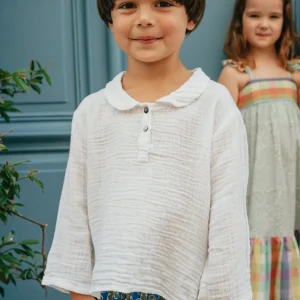 L'ÎLE BLEUE - Chemise Eugène Kid