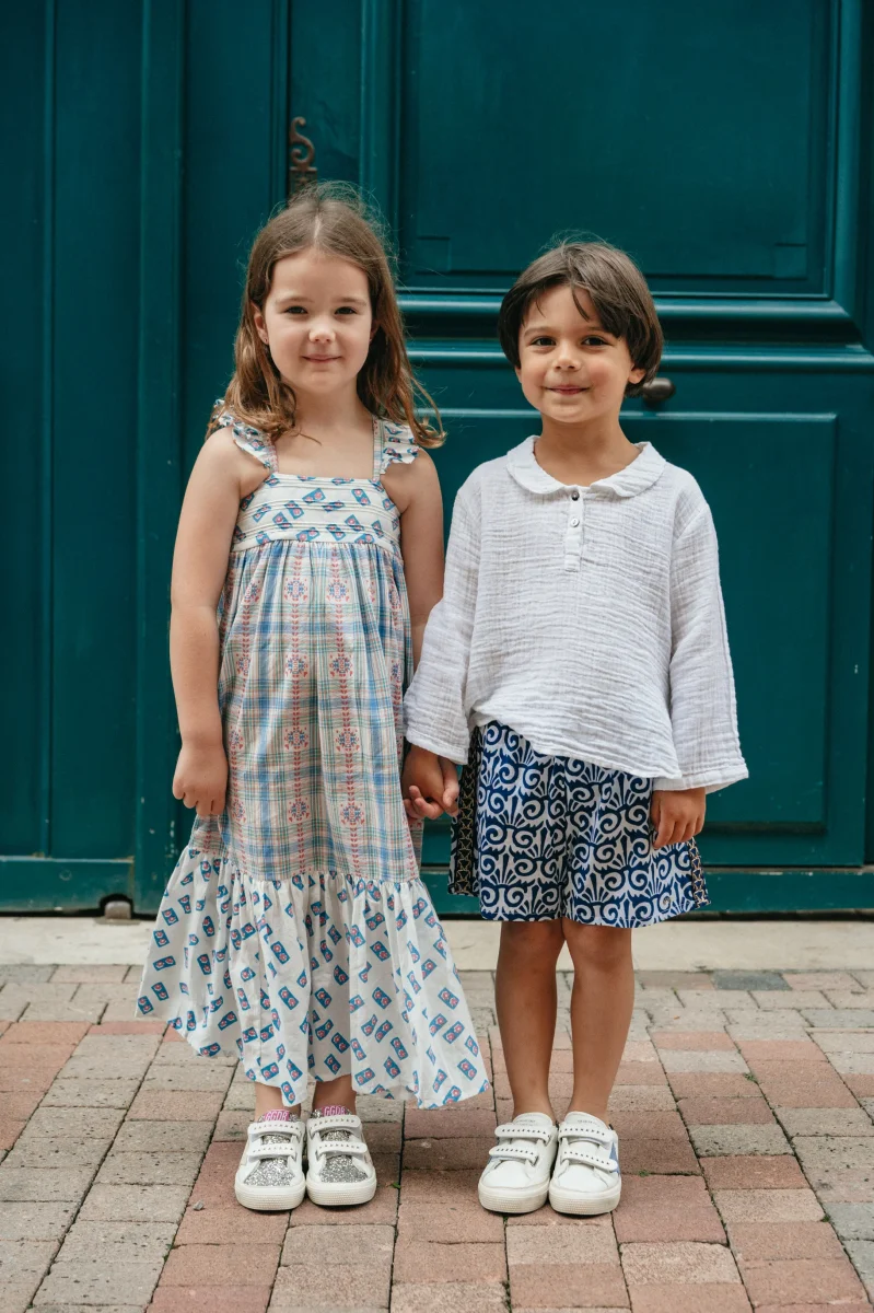 L'ÎLE BLEUE - Robe Louisette 2 – Image 2