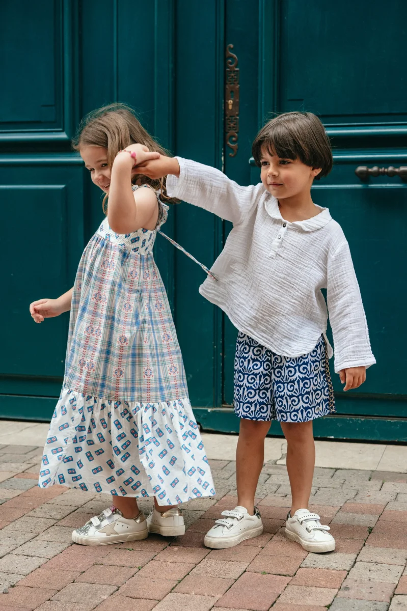 L'ÎLE BLEUE - Robe Louisette 2 – Image 3