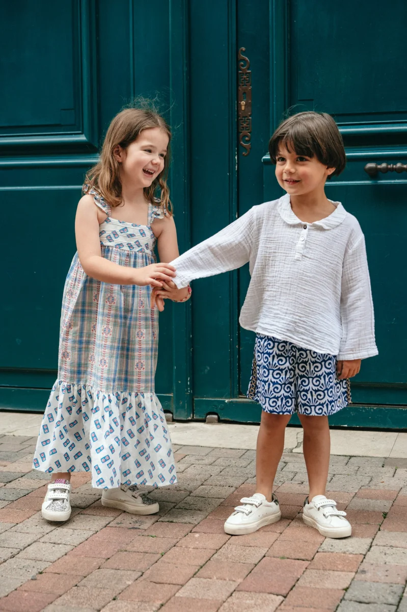 L'ÎLE BLEUE - Robe Louisette 2 – Image 4