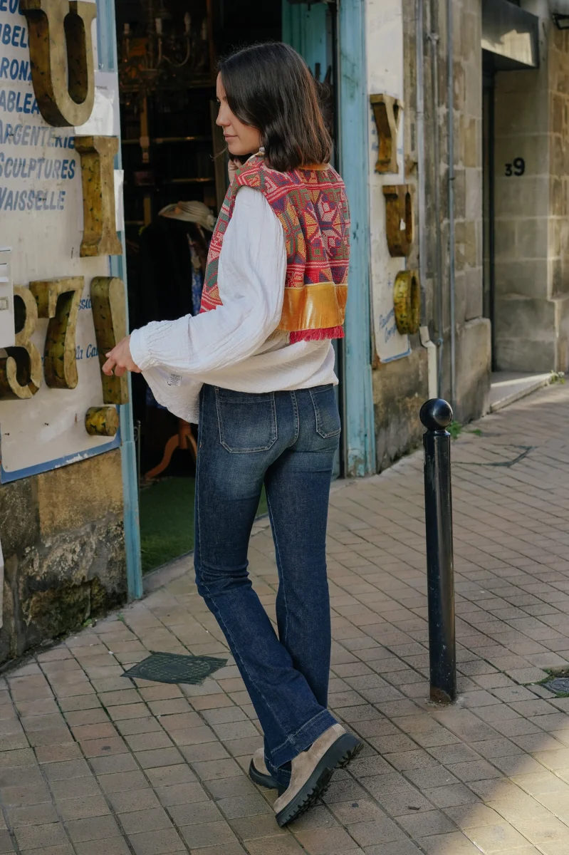 ACQUAVERDE - Jean Charlotte Dark Wash – Image 3