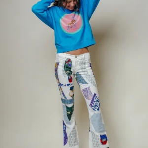 L'ÎLE BLEUE - Pantalon Gina