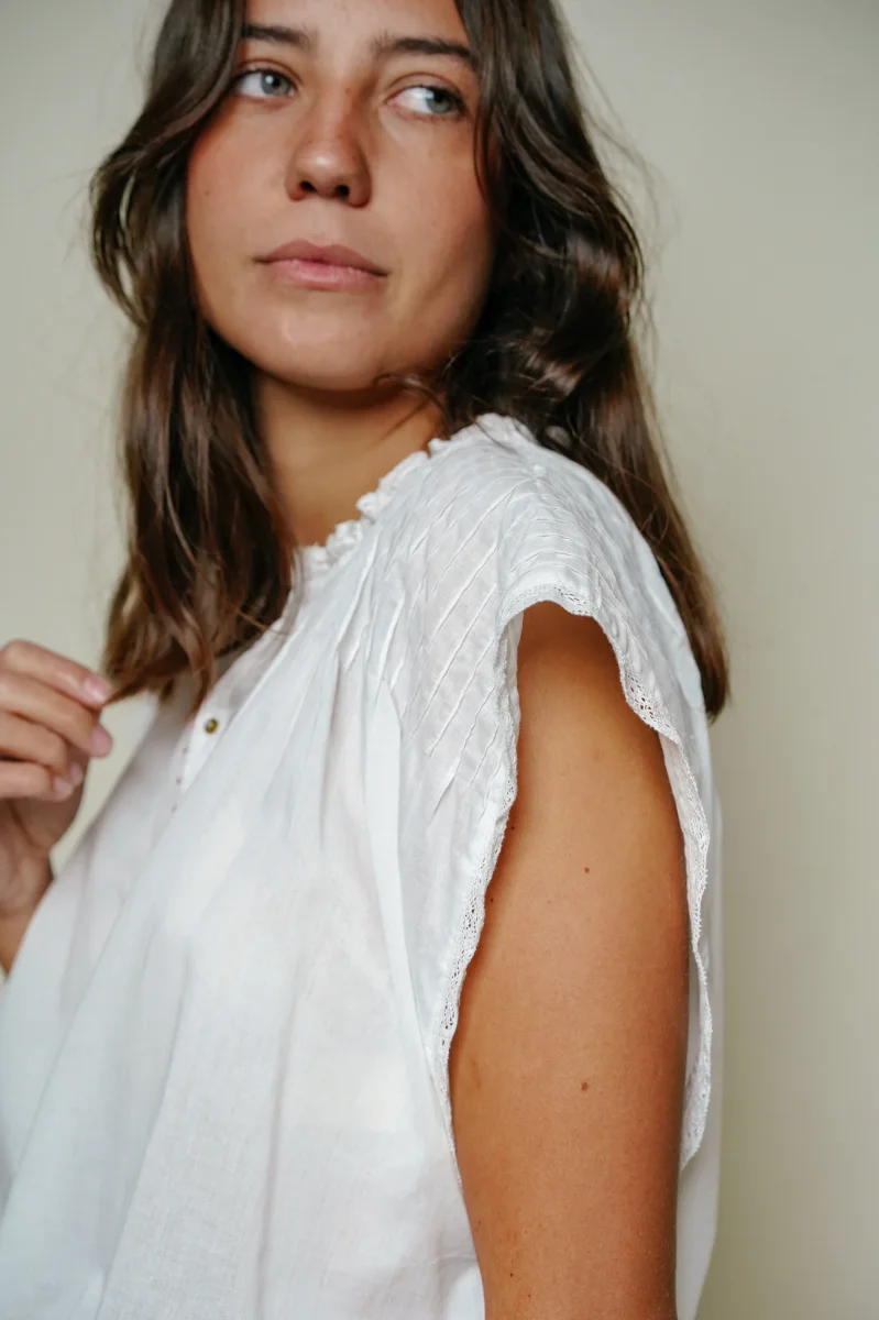 L'ÎLE BLEUE - Blouse Jeannette – Image 5