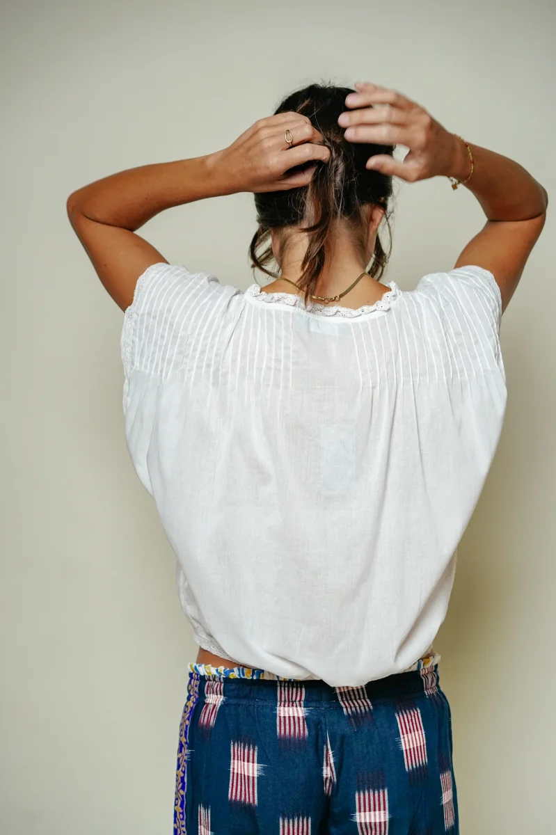 L'ÎLE BLEUE - Blouse Jeannette – Image 7