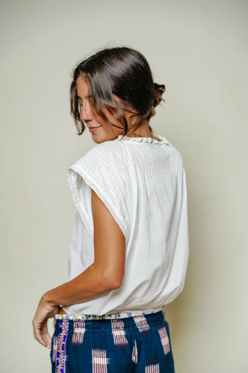 L'ÎLE BLEUE - Blouse Jeannette – Image 3