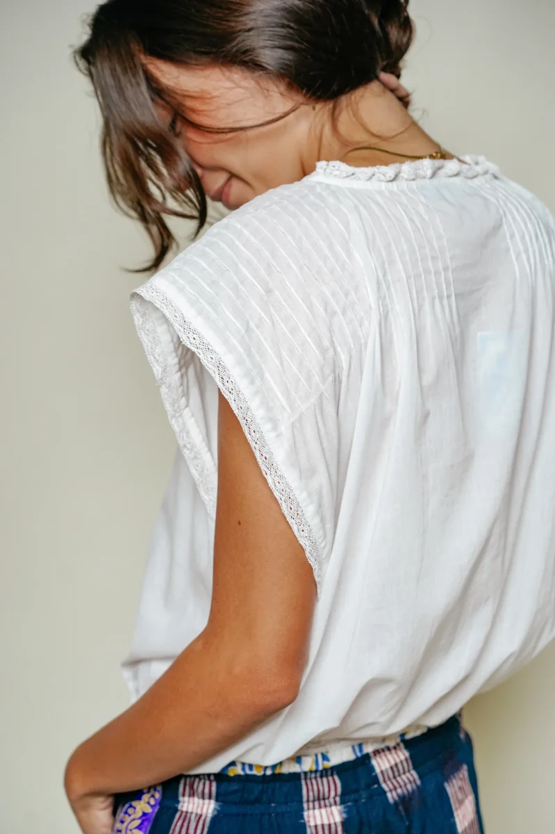 L'ÎLE BLEUE - Blouse Jeannette – Image 8