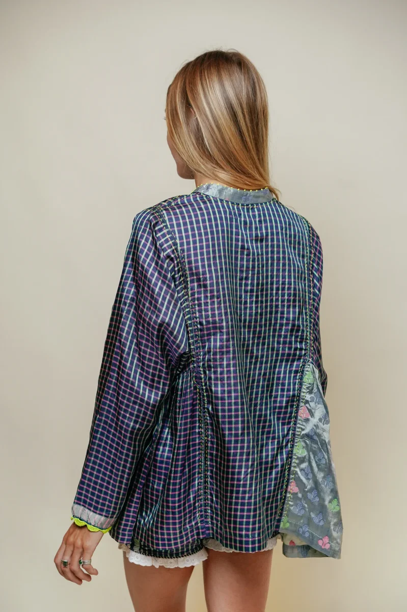 L'ÎLE BLEUE - Blouse Anoushka Navy – Image 8