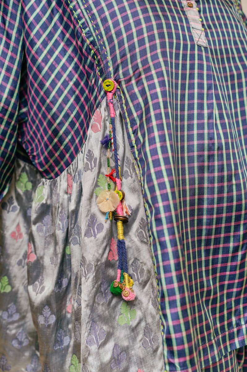 L'ÎLE BLEUE - Blouse Anoushka Navy – Image 5