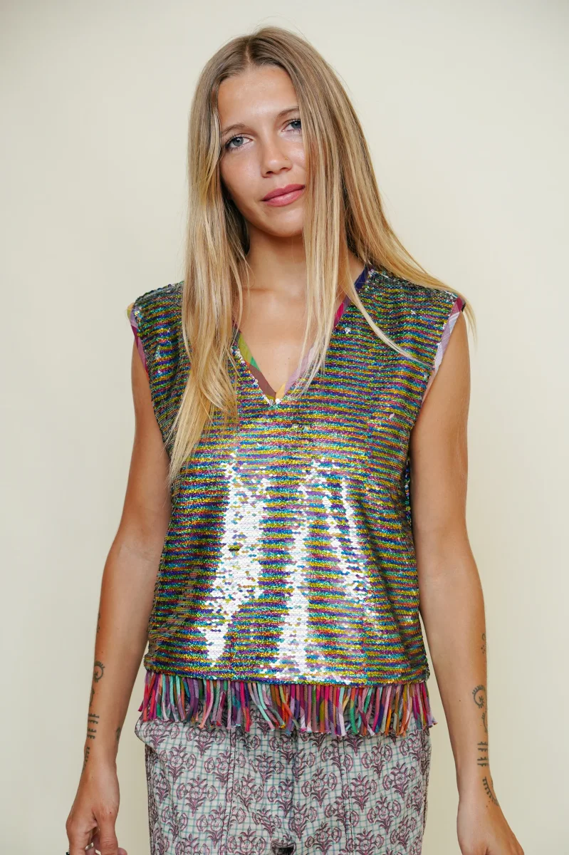 L'ÎLE BLEUE - Top Rani Long – Image 4