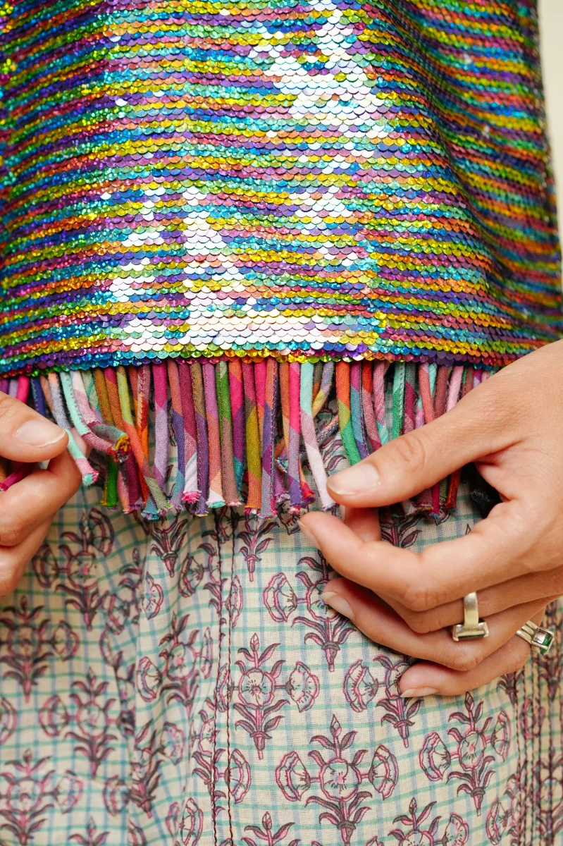 L'ÎLE BLEUE - Top Rani Long – Image 3