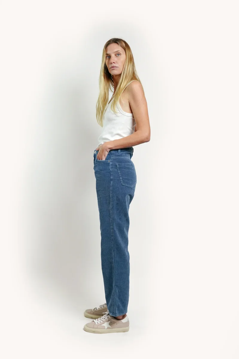 ACQUAVERDE - PANTALON ANOUCK CÔTELÉ – Image 5