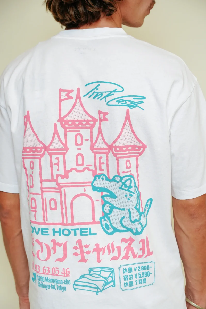 EDWIN - Tee-shirt Pink Castle – Image 6