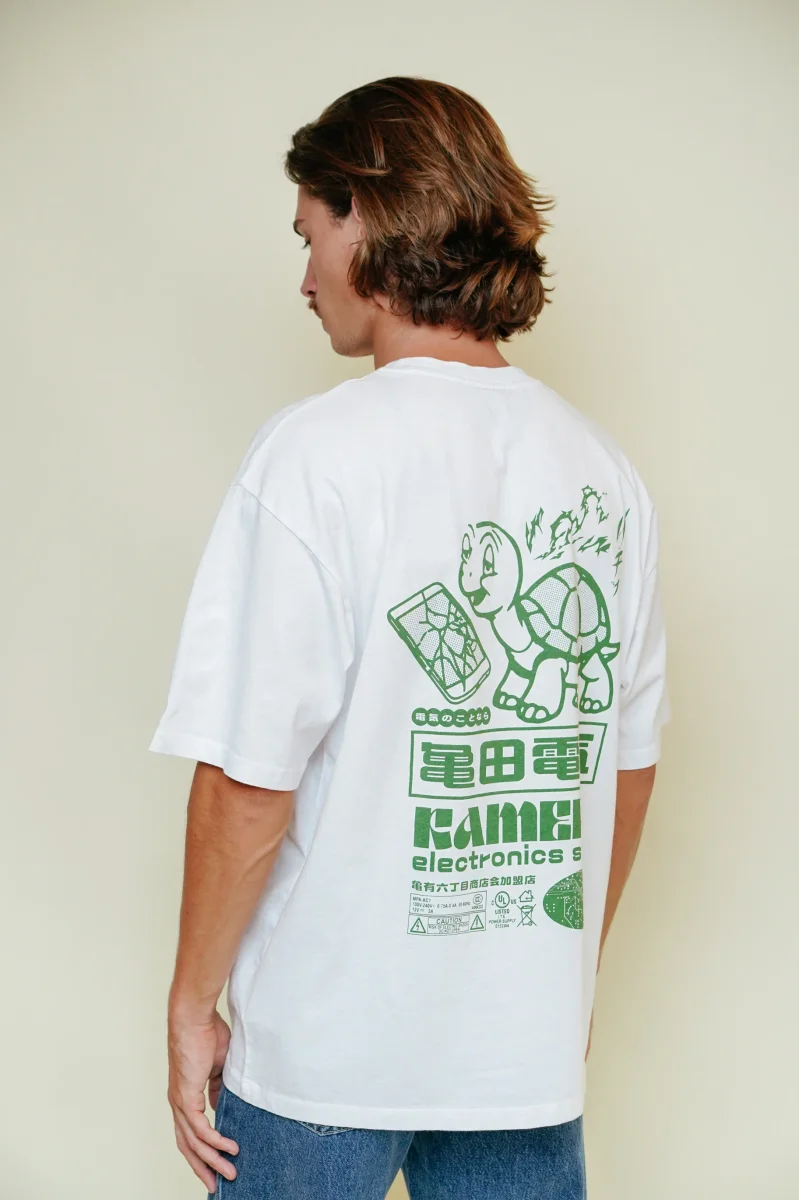 EDWIN - Tee-shirt Kamera White – Image 5