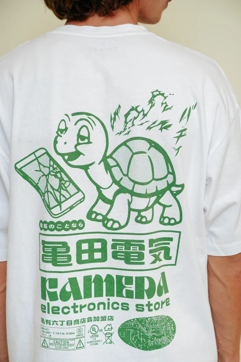 EDWIN - Tee-shirt Kamera White – Image 6