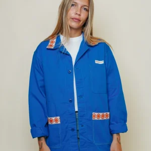 KALIKA - Veste Bleu de Travail