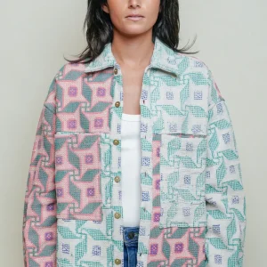 L'ÎLE BLEUE - Veste Kantha - Lahori