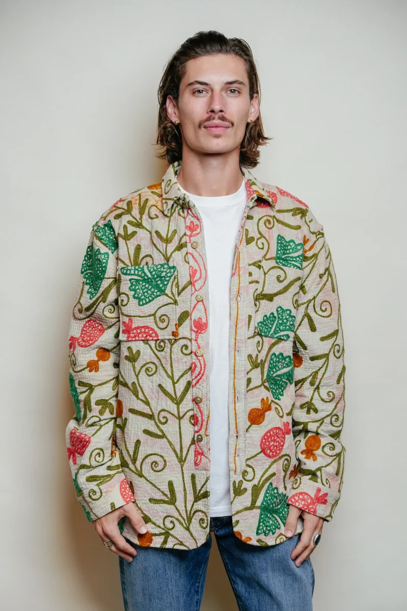 L'ÎLE BLEUE - Surchemise Paul Suzani