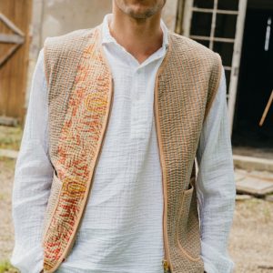 L'ÎLE BLEUE - Gilet Soft Blue