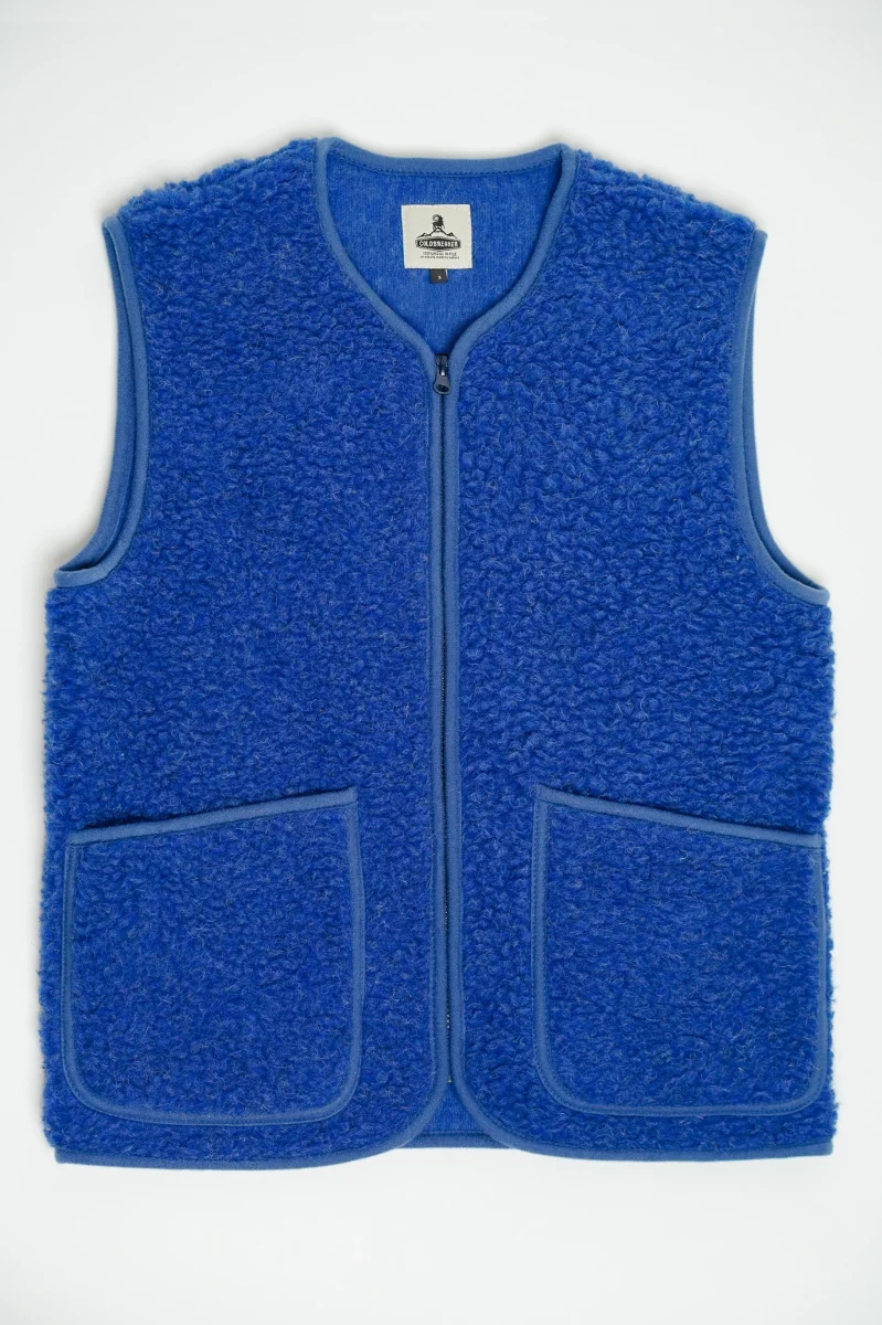 COLDBREAKER - Veste Sans Manches Bleu Foncé – Image 2