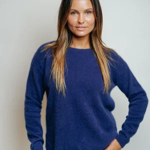 ESTHÈME - Col Rond Raccoon Bleu