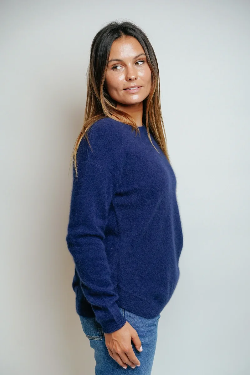 ESTHÈME - Col Rond Raccoon Bleu – Image 3