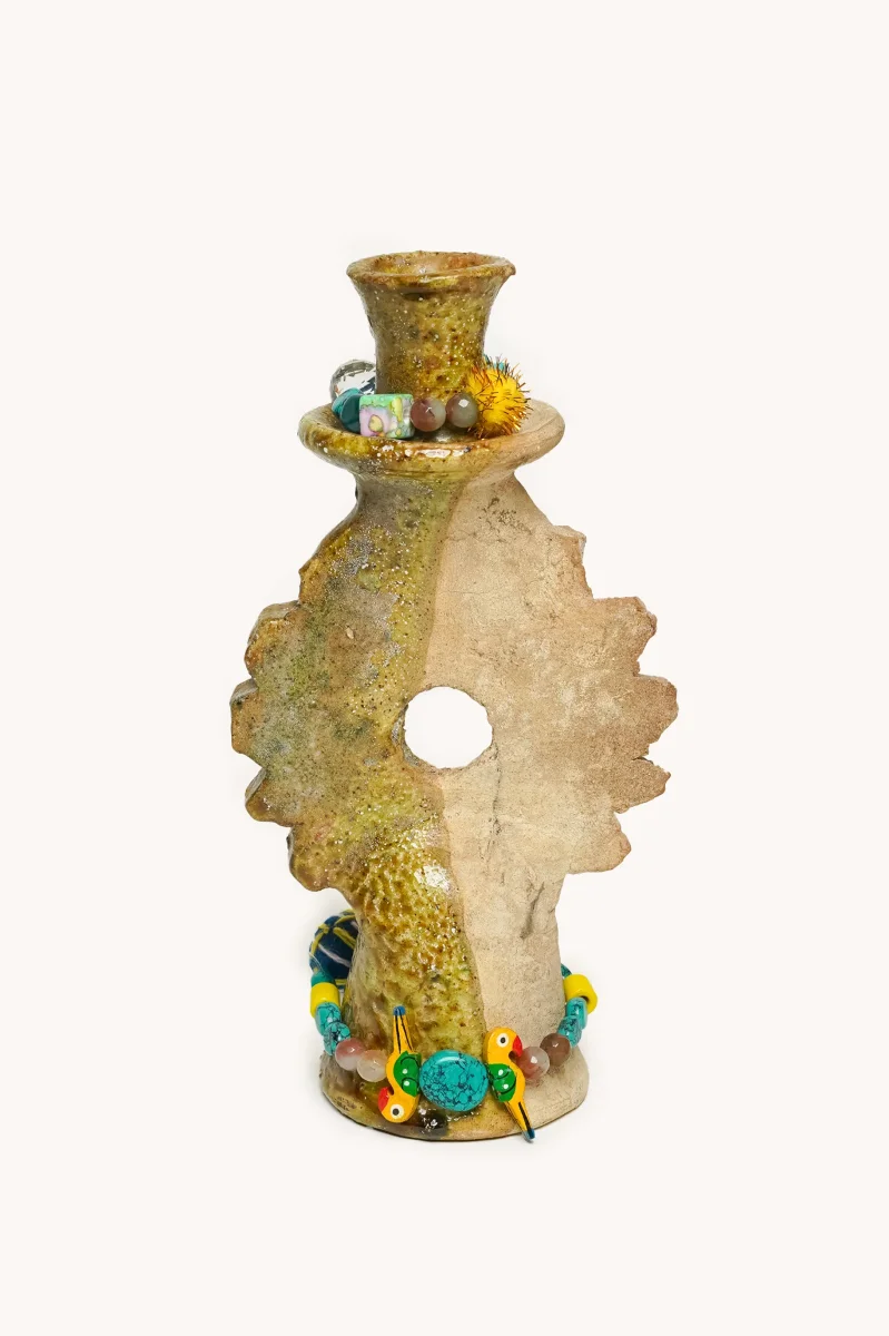 L'ÎLE BLEUE - BOUGEOIR TAMEGROUTE SOLEIL bicolore – Image 2