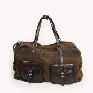 CAMPOMAGGI - WEEKEND BAG TARTAN