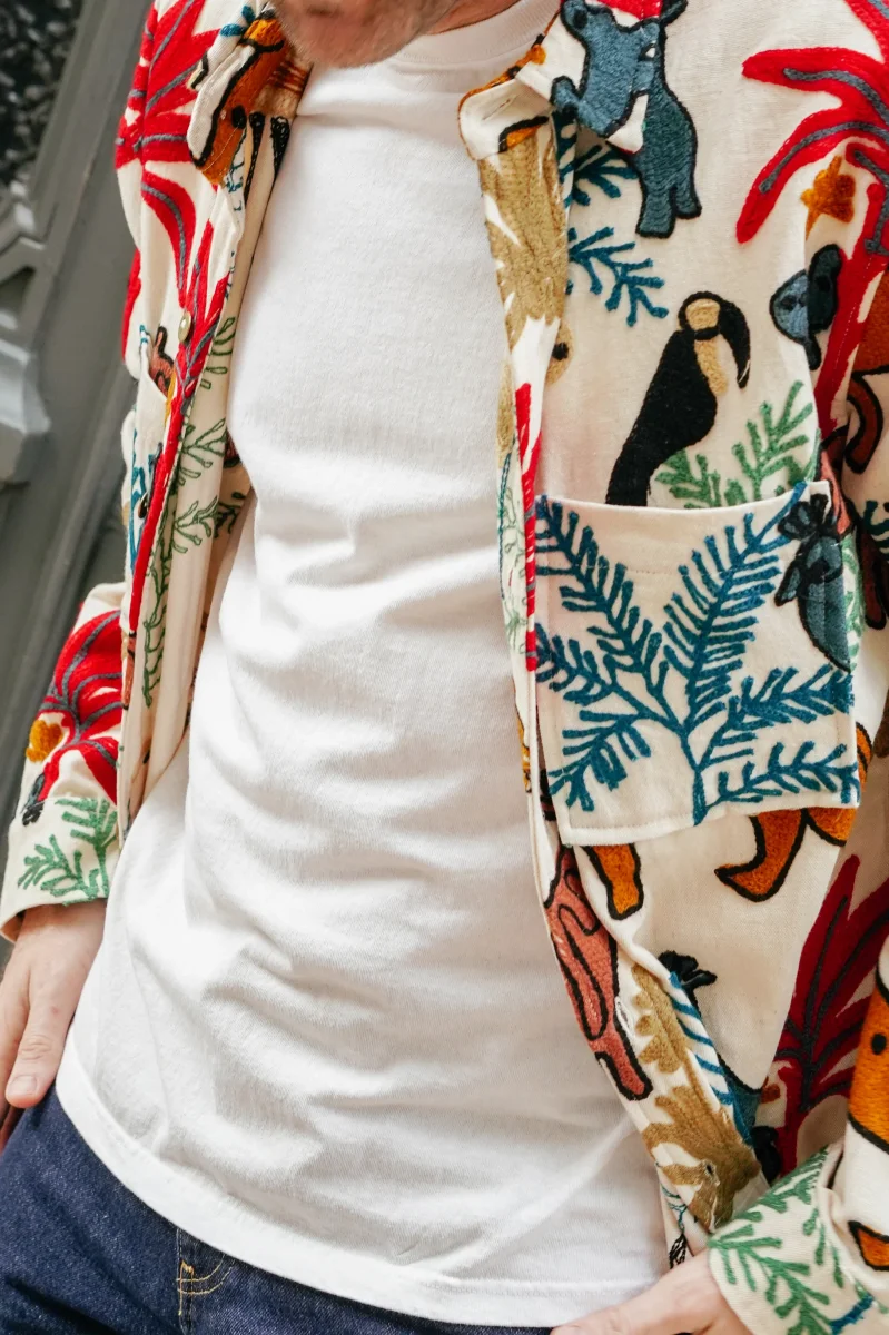 L'ÎLE BLEUE - Surchemise Paul Animal – Image 5