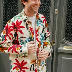 L'ÎLE BLEUE - Surchemise Paul Animal