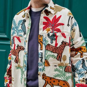 L'ÎLE BLEUE - Veste Animal