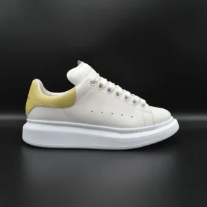 Alexander Mcqueen Oversize Blanc / Jaune - T38,5