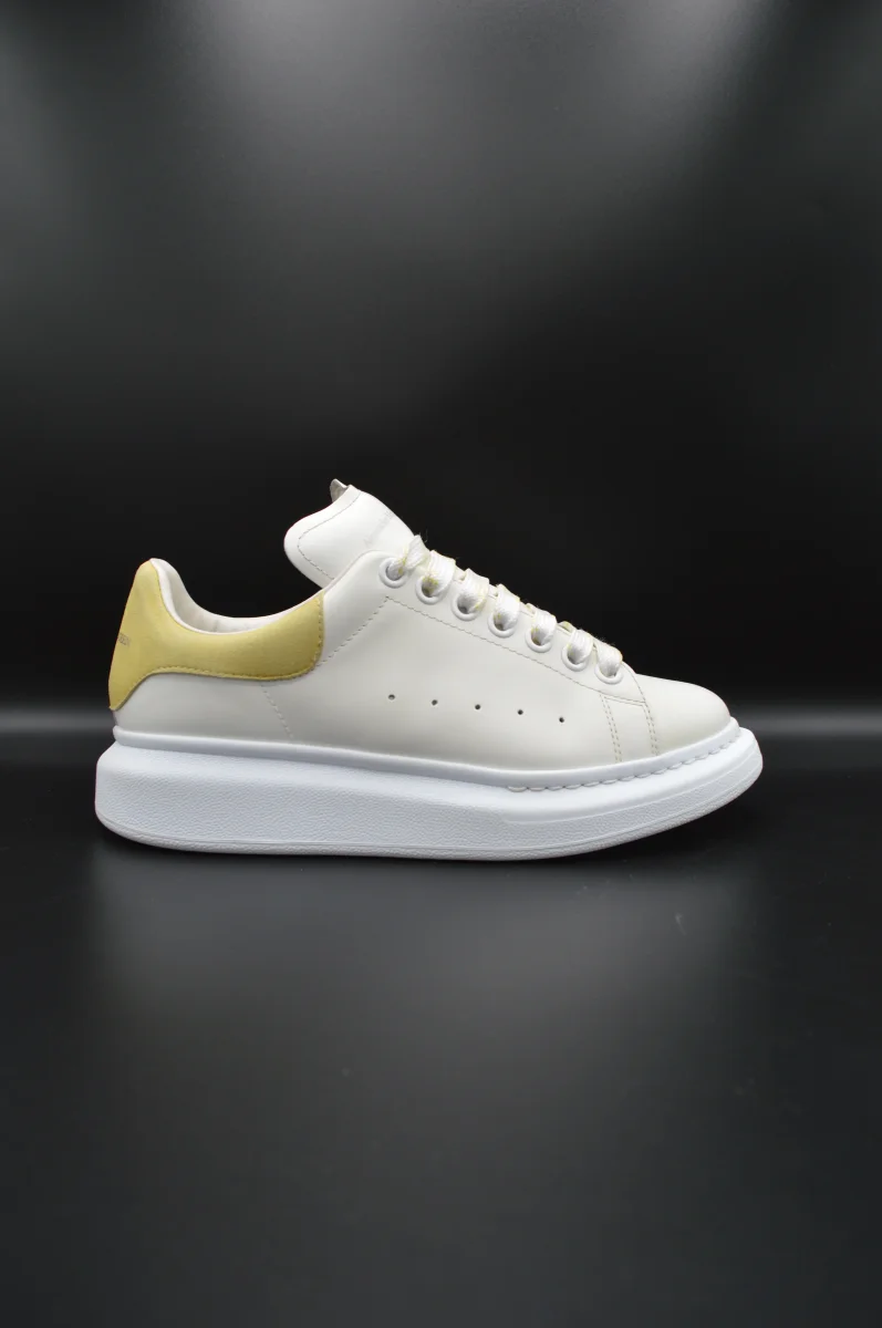 Alexander Mcqueen Oversize Blanc / Jaune - T38,5