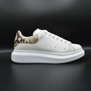 Alexander Mcqueen Oversize blanc/python - T39